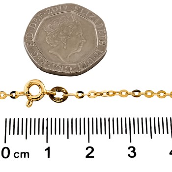 9ct Gold 2.5g 18 inch Trace Chain